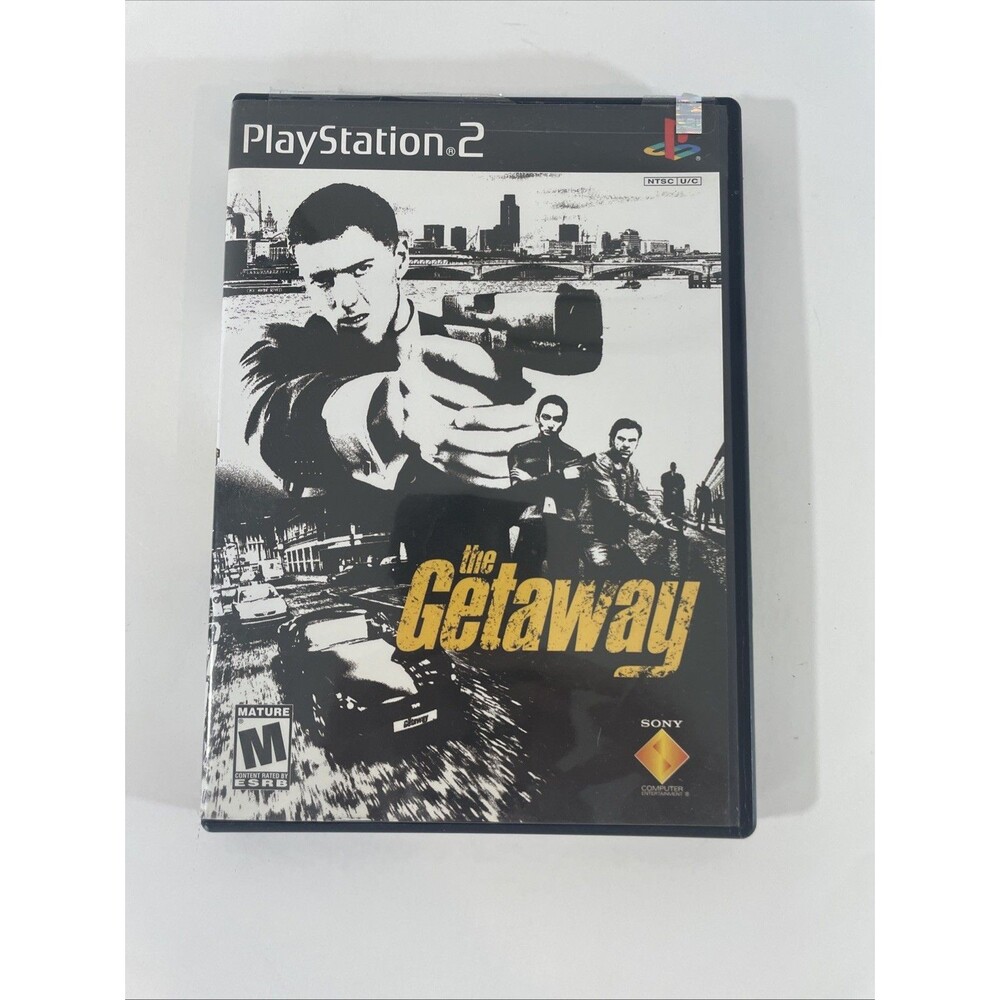 Getaway PS2 (Sony PlayStation 2, 2003) Cib With Poster Tested